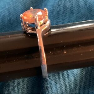 Size 7 gemstone ring stamped China GR.